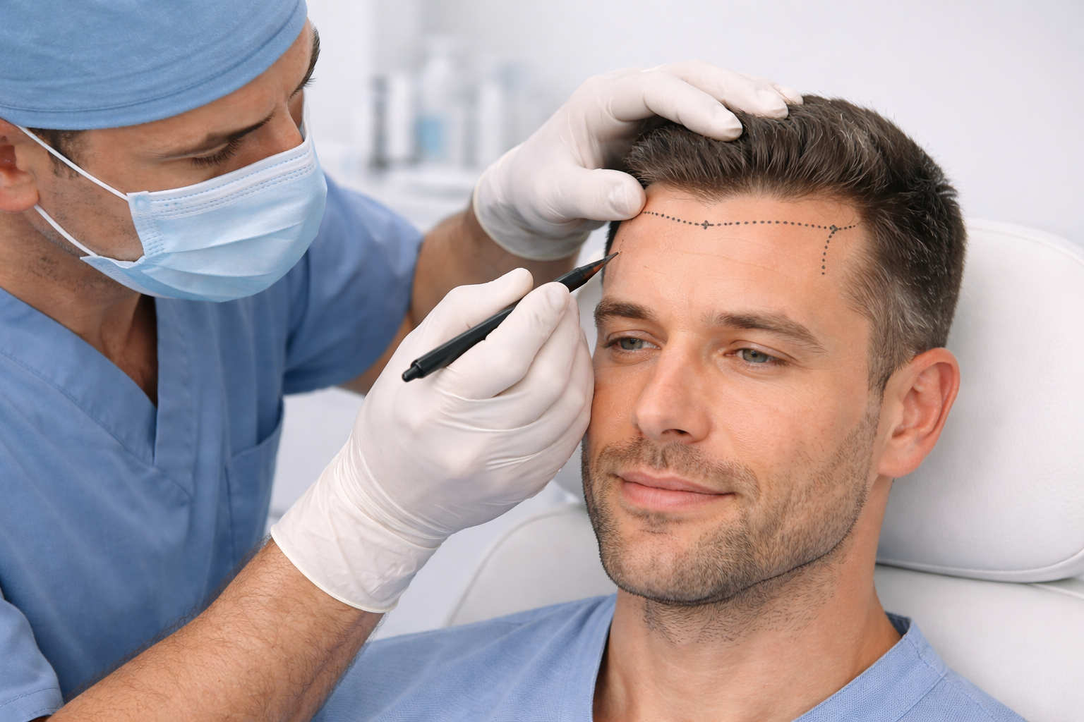 Hair transplant intro